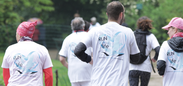 Coureurs lors de la course We run for life organisée le 22 mai 2022