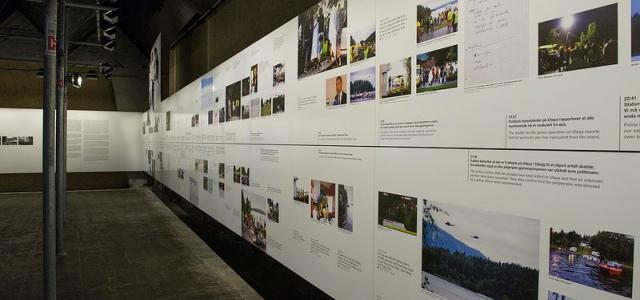 Extrait de l'exposition du Centre du 22 Juillet d'Oslo