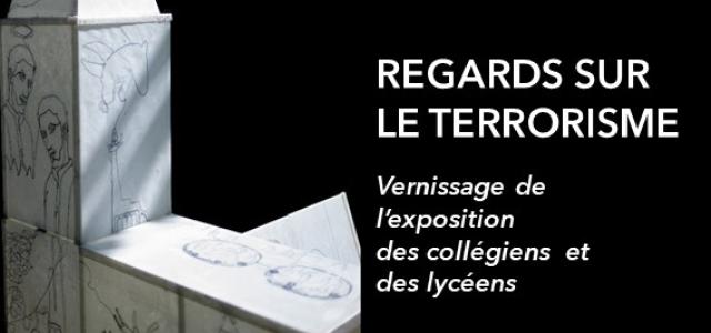 Affiche de l'exposition "Regards sur le terrorisme" 2024