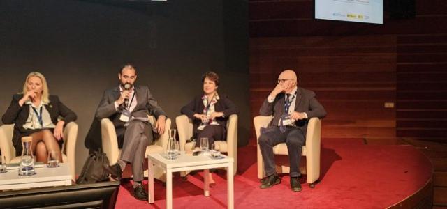 Panel avec Lena Fahre, Raul Lopez Romo Elisabeth Pelsez et Henry Rousso (de gauche à droite)