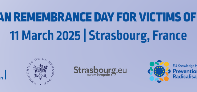 bandeau officielle de la journée nationale et européenne d'hommage aux victimes du terrorisme le 11 mars 2025