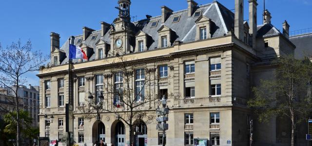 Façade de la mairie du 13ème arrondissement de Paris