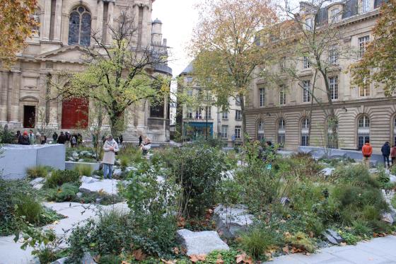 Vue du Jardin du 13 Novembre