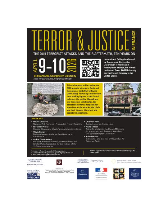 Affiche du séminaire international