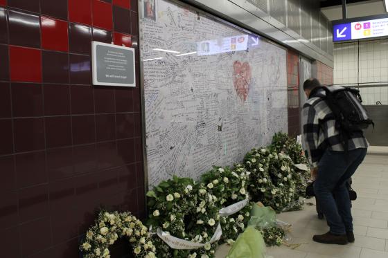 Mémorial du métro Zaventem de Bruxelles