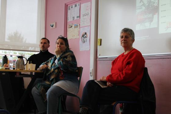 Rencontre avec Sophie Pirson et Fatima Ezzarhouni au lycée français de Bruxelles
