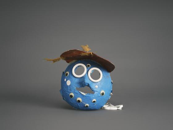 Masque bleu