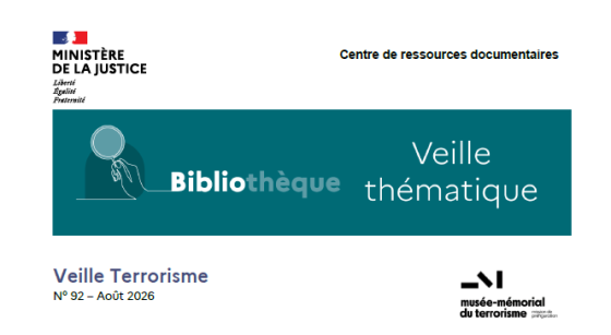 Capture d'écran de la veille Terrorisme n°92