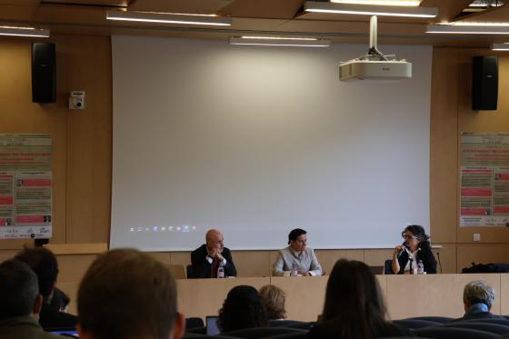 Vue du panel consacré aux 40 ans d'indemnisation des victimes du terrorisme