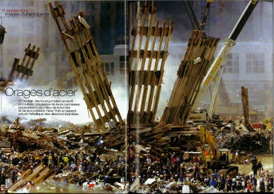Extrait d'un reportage du magazine Paris-Match publié le 12 septembre 2001
