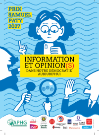 Affiche du prix Samuel Paty 2027