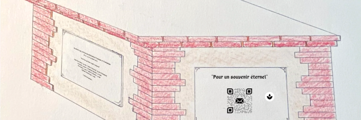 Détail du projet "Commémorer pour se souvenir et ne pas oublier" réalisée pour l'exposition pédagogique "Regards sur le terrorisme"