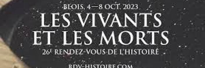 Extrait de l'affiche de l'édition 2023 des rendez-vous d'histoire de Blois
