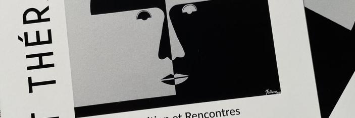 Flyer de l'évènement "L'art thérapie" organisé par Mostafa Salhane