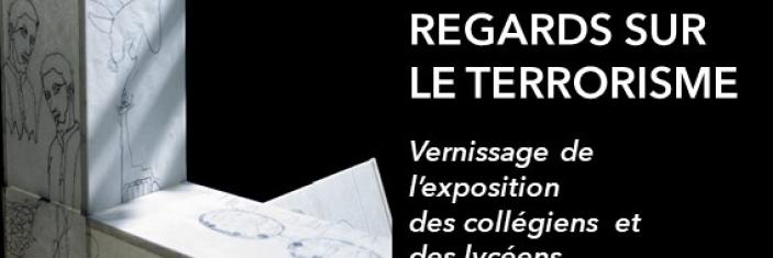 Affiche de l'exposition "Regards sur le terrorisme" 2024
