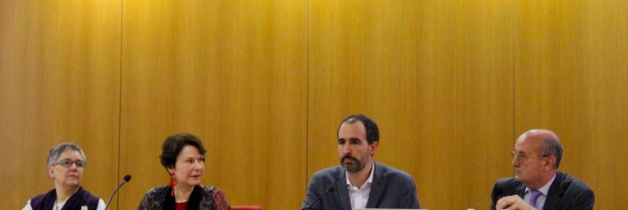 Panel avec Elisabeth Pelsez et Raul Lopez Romo