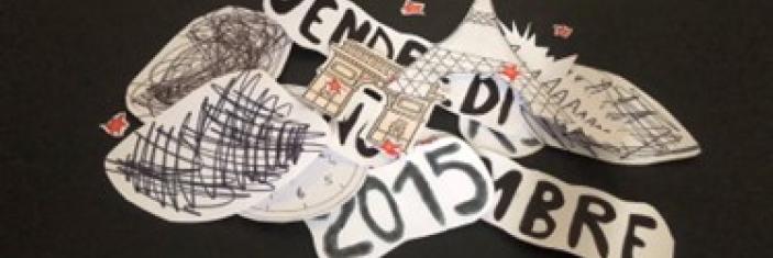 Dessiner le 13 novembre 2015, regards croisés de collégiens