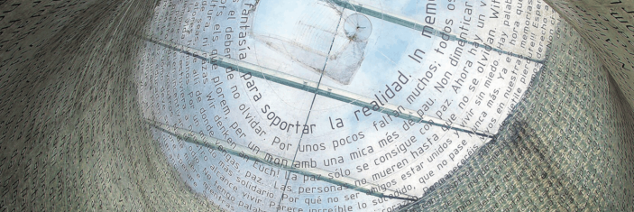 Illustration représentant le mémorial de la gare d'Atocha à Madrid