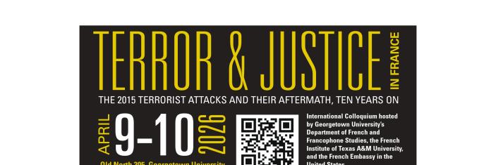 Affiche du séminaire international