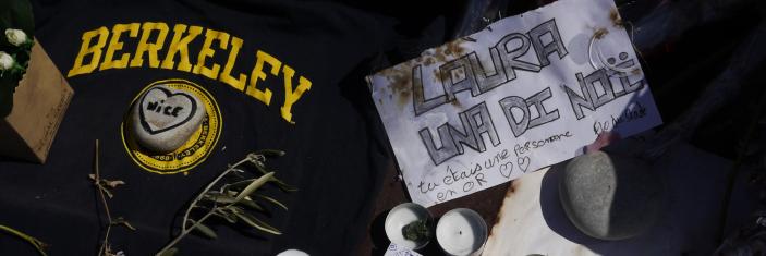 Objets déposés au lendemain de l'attentat de Nice