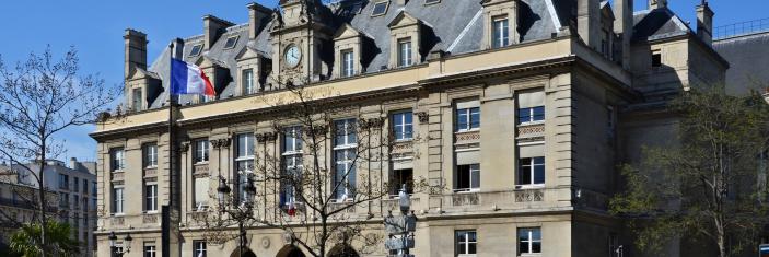 Façade de la mairie du 13ème arrondissement de Paris
