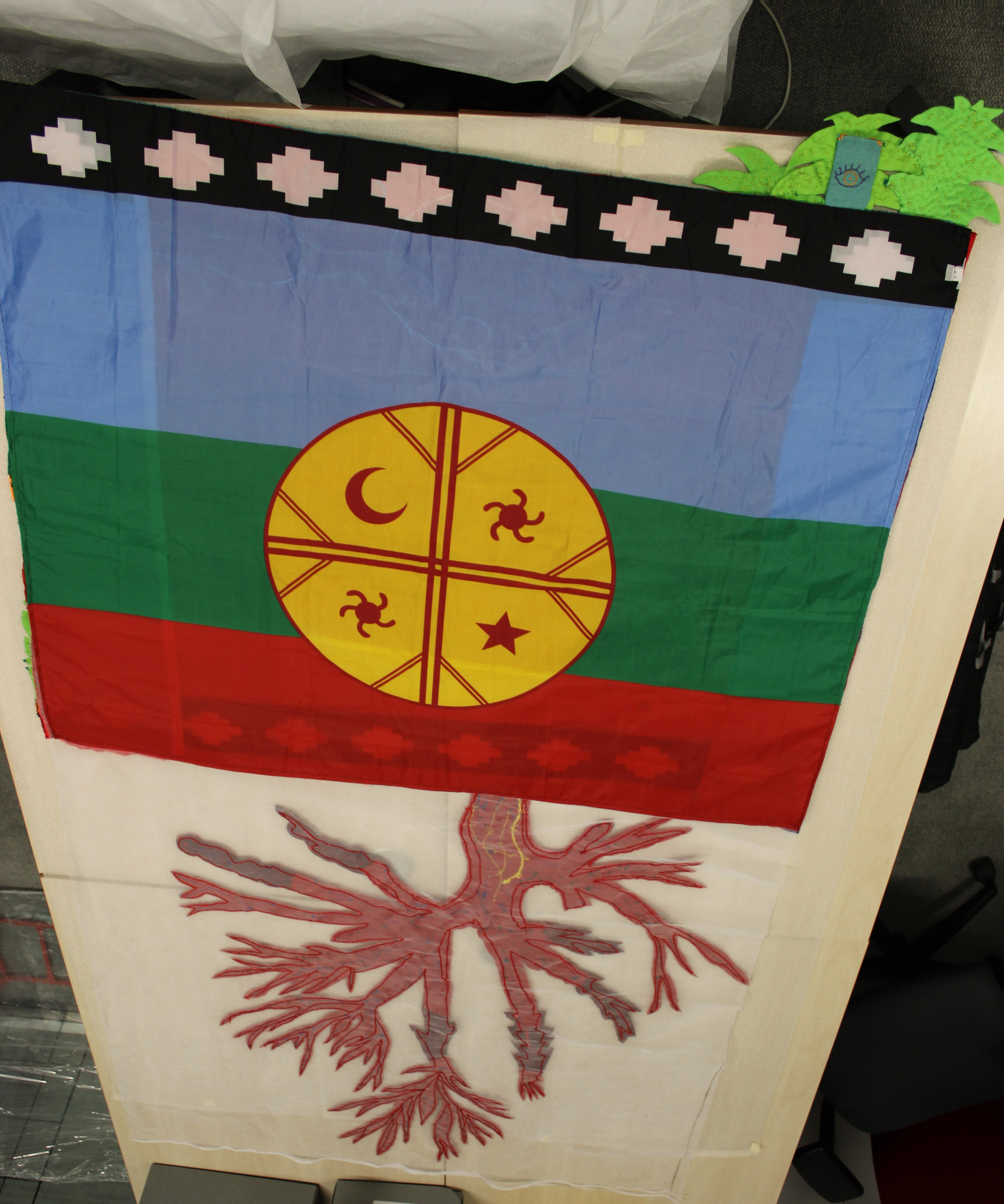 Oeuvre du Chili verso