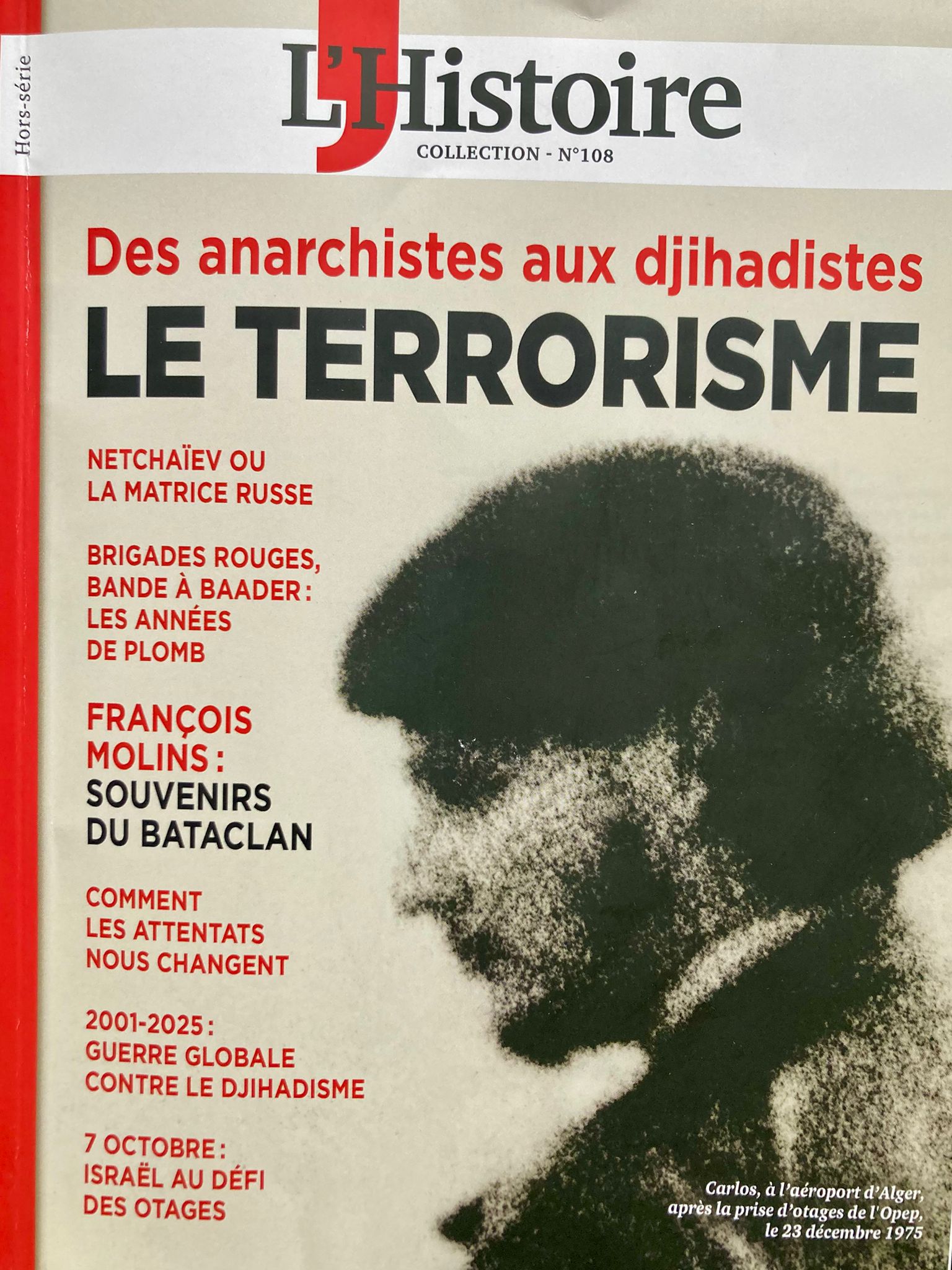 photographie de la couverture du magazine L'Histoire