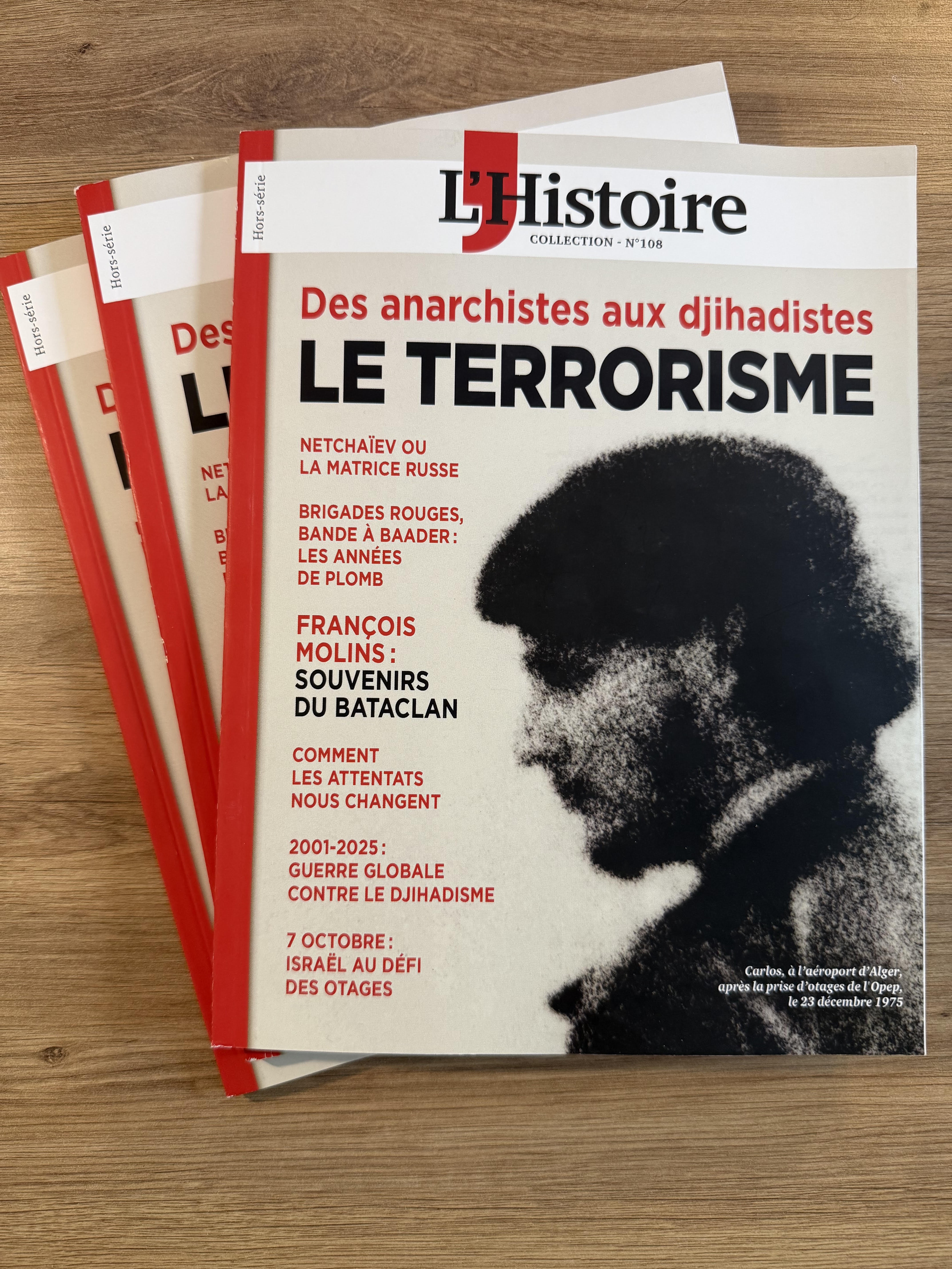 photo de couverture du magazine l'Histoire