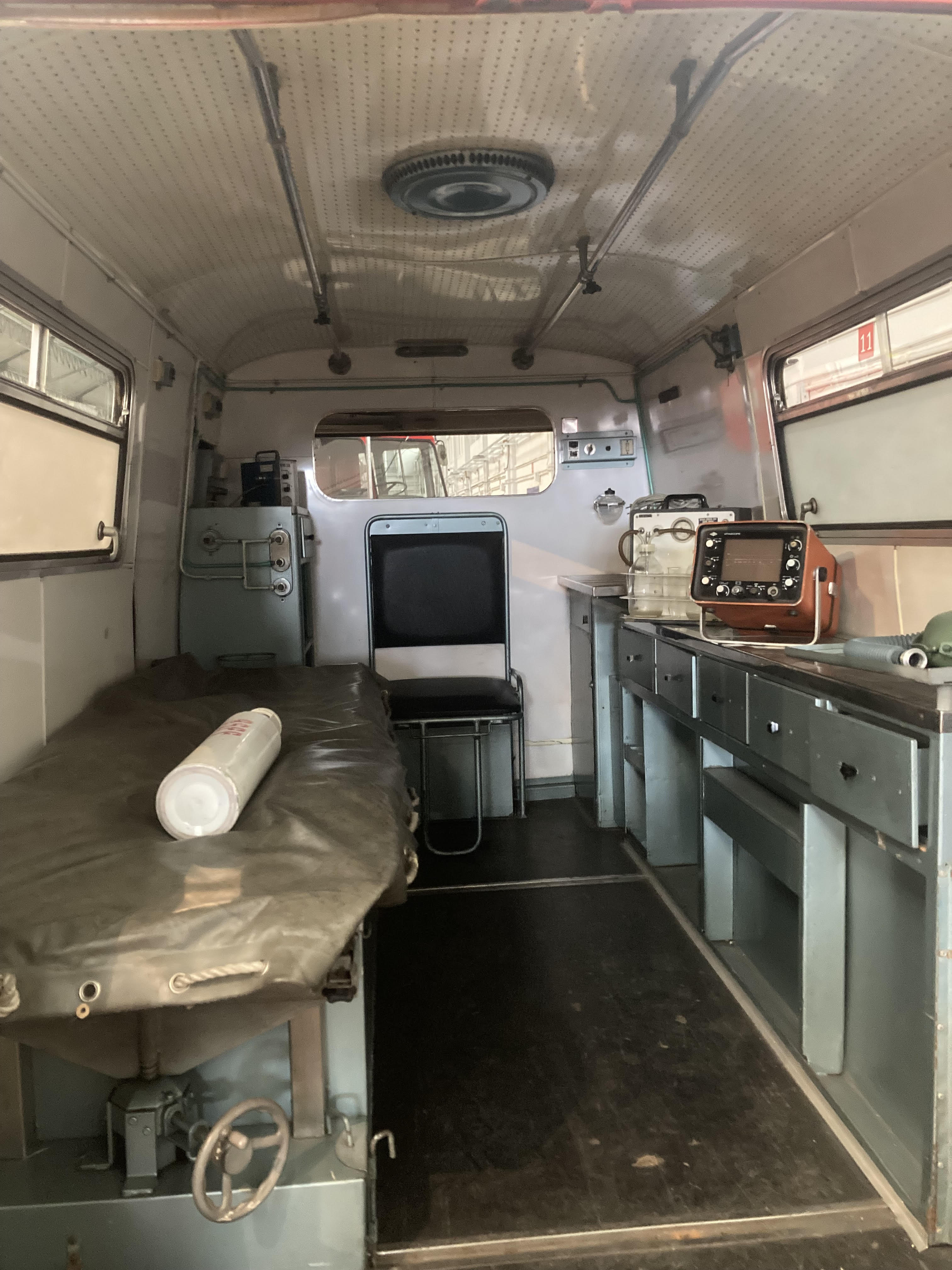 photographie d'une ambulance des pompiers de Paris