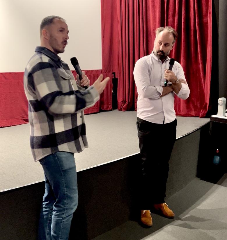 Lancelot Arzel et Arthur Dénouveaux 