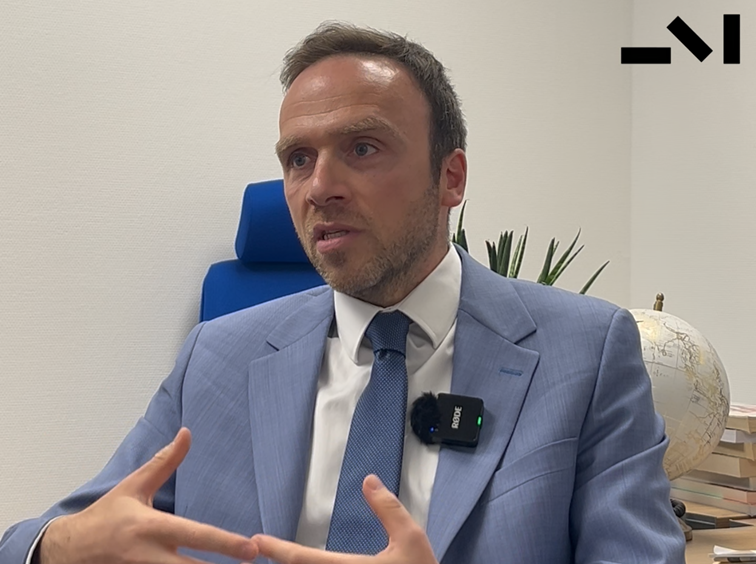 capture d'écran de la vidéo avec Marc Hecker